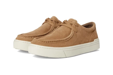 medium natural suede