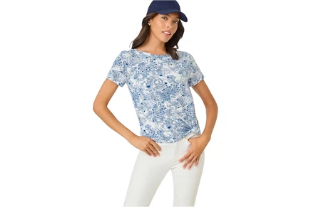 Женский топ Lilly Pulitzer Key West, темно-синяя
