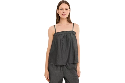 Топ Eileen Fisher Airy Organic Cotton Twill Cami