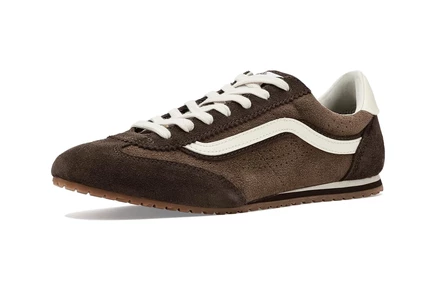 Унисекс кроссовки Vans Super Lowpro замшевые, темно-коричневые