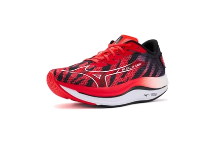 Кроссовки Mizuno Wave Rebellion Flash 2, красно-белые