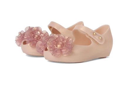 Mini Melissa Ultragirl Springtime Baby (Toddler/Little Kid) pearly pink