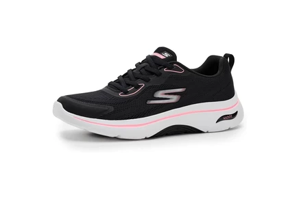 Женские кроссовки Skechers GoWalk Arch Fit 2.0 Cassy, черно-розовые
