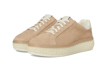 Женские кроссовки Cole Haan Grandpro Court Skyweave Sneakers tuscan sand/ivory