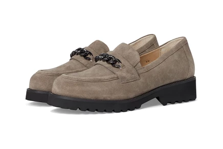 Vaneli Zoxfo dark taupe weatherproof suede