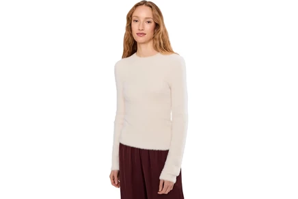 Свитер Vince Eyelash Crew Neck Sweater