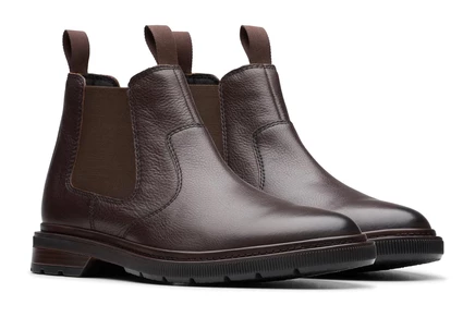 Мужские ботинки Clarks Burchill Up, темно-коричневые