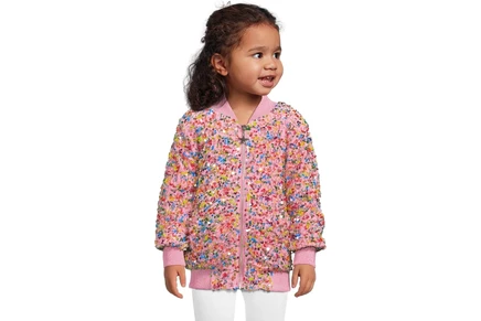 Пальто Lola and The Boys Confetti Shimmer Party Bomber (Toddler/Little Kid/Big Kid)