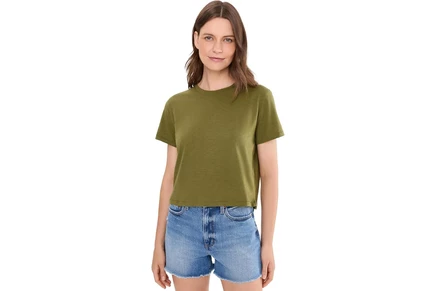 Топ Madewell Bella Tee Slub