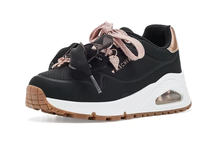 Детские кроссовки Skechers Uno Gen1 310936L, черные/розовые