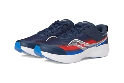 Детские кроссовки Saucony Kids Kinvara 14 LTT, сине-красные