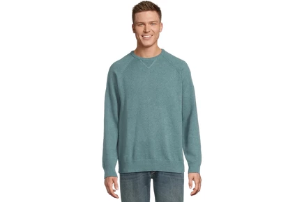 Свитер L.L.Bean Wicked Soft Cotton/Cashmere Sweater Crewneck
