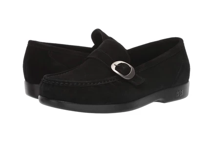 SAS Lara Comfort Loafer black suede