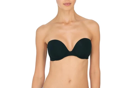 Женский бюстгальтер Natori Minimal, без бретелей, черный