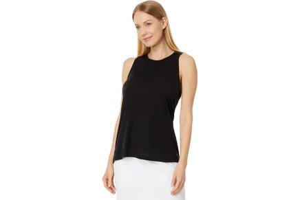 Женская майка Smartwool Active Ultralite High Neck, черная