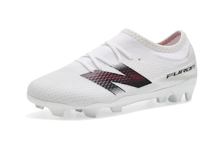 Детские бутсы New Balance Furon V9, бело-черные