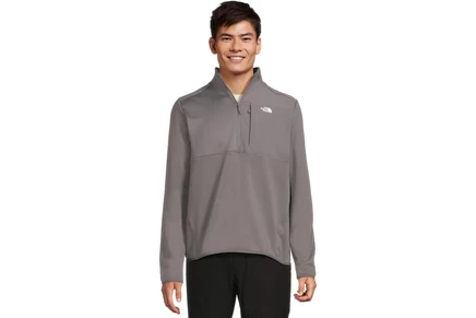 Мужская флисовая кофта The North Face, перламутрово-серая