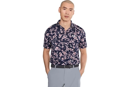 Мужская рубашка Under Armour Golf Matchplay Printed Golf Polo