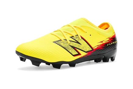 Детские кроссовки New Balance Furon Team FG V8, желто-черные