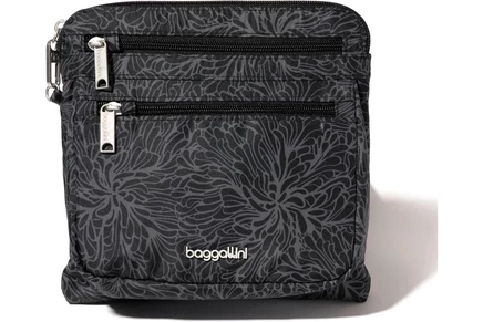 Женская сумка через плечо Baggallini Securtex Anti-Theft Crossbody