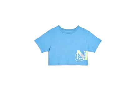Детская футболка Nike Kids Move with Nature, голубая