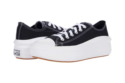 Женские кроссовки Converse Chuck Taylor All Star Move Low Top Platform black/white/white