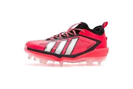 Мужские бутсы Adidas Adizero Impact 3.0, красные