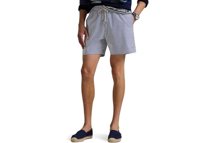 Шорты Polo Ralph Lauren Seersucker Traveler Trunk