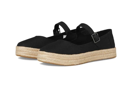 Женские туфли TOMS Carolina Mary Jane, черные