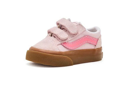 Кроссовки Vans Old Skool V для малышей, розовые