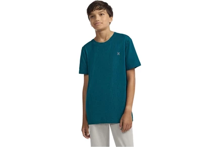 Детская футболка Hurley Kids H20-Dri, тёмно-синяя
