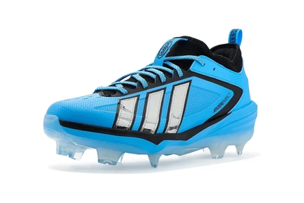 Мужские бутсы Adidas Adizero Impact 3.0, аквамариновые