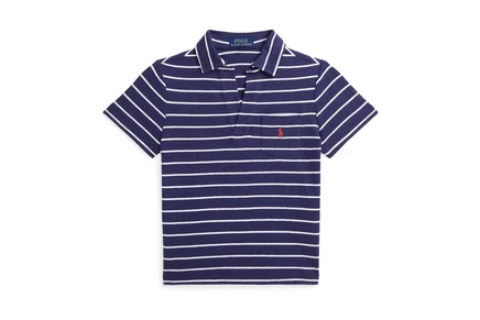 Детское поло Polo Ralph Lauren Kids, темно-синее/белое