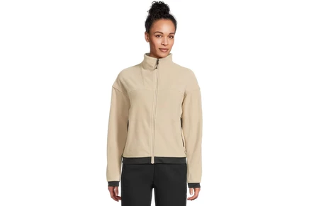 Mountain Hardwear Powder Maven Fleece Full Zip Jacket fossil/black