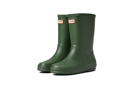 Детские резиновые сапоги Hunter Kids First Classic, зеленые
