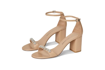Туфли Stuart Weitzman Nudist Poppy Block 75