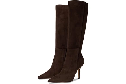 Женские ботильоны Nine West Gerty, коричневая замша