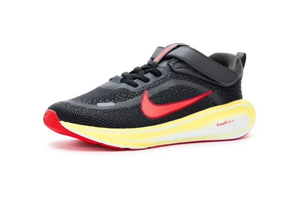 Детские кроссовки nike stellar ride, черный/красный/серый