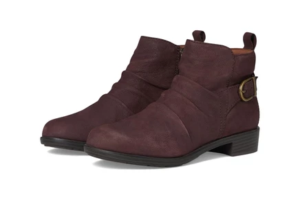 dark red leather