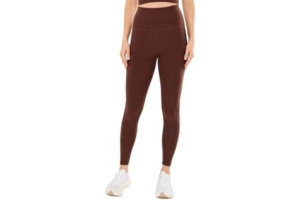 Женские легинсы Beyond Yoga Midi, цвета мокко