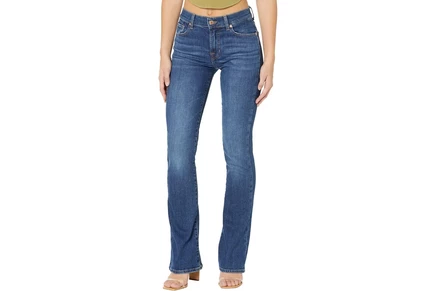 Джинсы 7 For All Mankind Slim Illusion Bootcut in Highline
