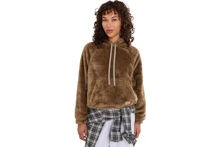 Женское худи UGG Loyra II, кофейное