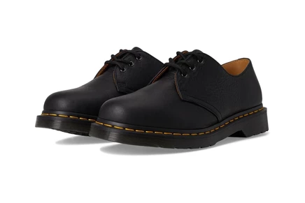 Унисекс оксфорды Dr Martens 1461, кожа, черные