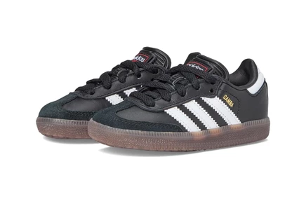 Детские кроссовки Adidas Samba Indoor, черные