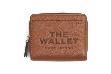 Унисекс кошелек Marc Jacobs The Leather Mini, коричневый