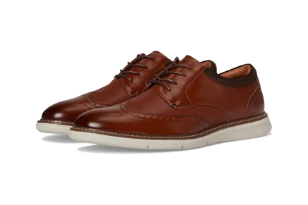 Мужские кроссовки Nunn Bush Chase 2.0 Wingtip Oxford Casual Contemporary Lace Up