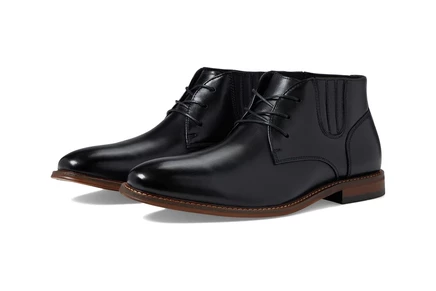 Stacy Adams Maxwell Plain Toe Demi Boot black