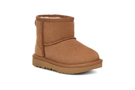 Ботинки UGG Kids Classic Mini II (Toddler/Little Kid) chestnut
