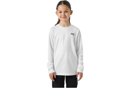 Детский лонгслив Helly Hansen Kids Tech, белый