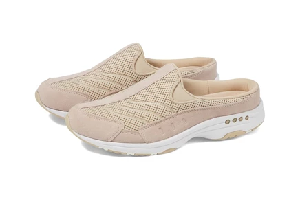 Женские кроссовки Easy Spirit Traveltime light natural suede/white